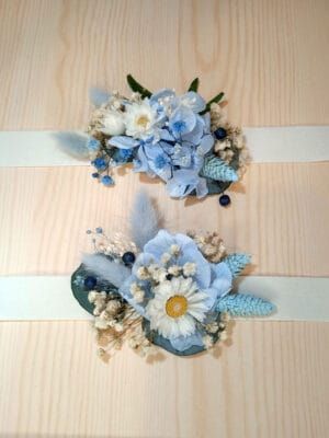 Pulsera lazo azul
